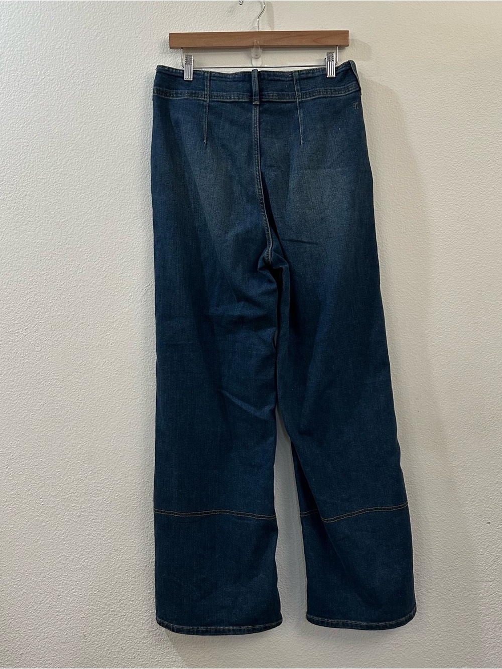 Anthropologie Pilcro Women's Eventide Trouser High-Rise Wide-Leg Jeans Size 31 - Picture 5 of 13
